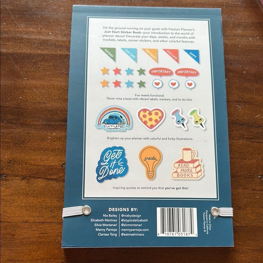 Passion Planner Sticker Book - Picture 2 of 8